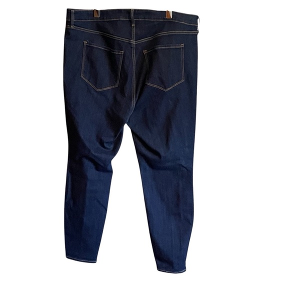 Old Navy Women's Indigo Blue Jeans-High Waist-Skinny-Size 20 - Picture 9 of 9